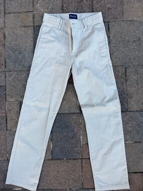 Boys size 10 SLIM The Children's Place Khaki Straight Chino Pants